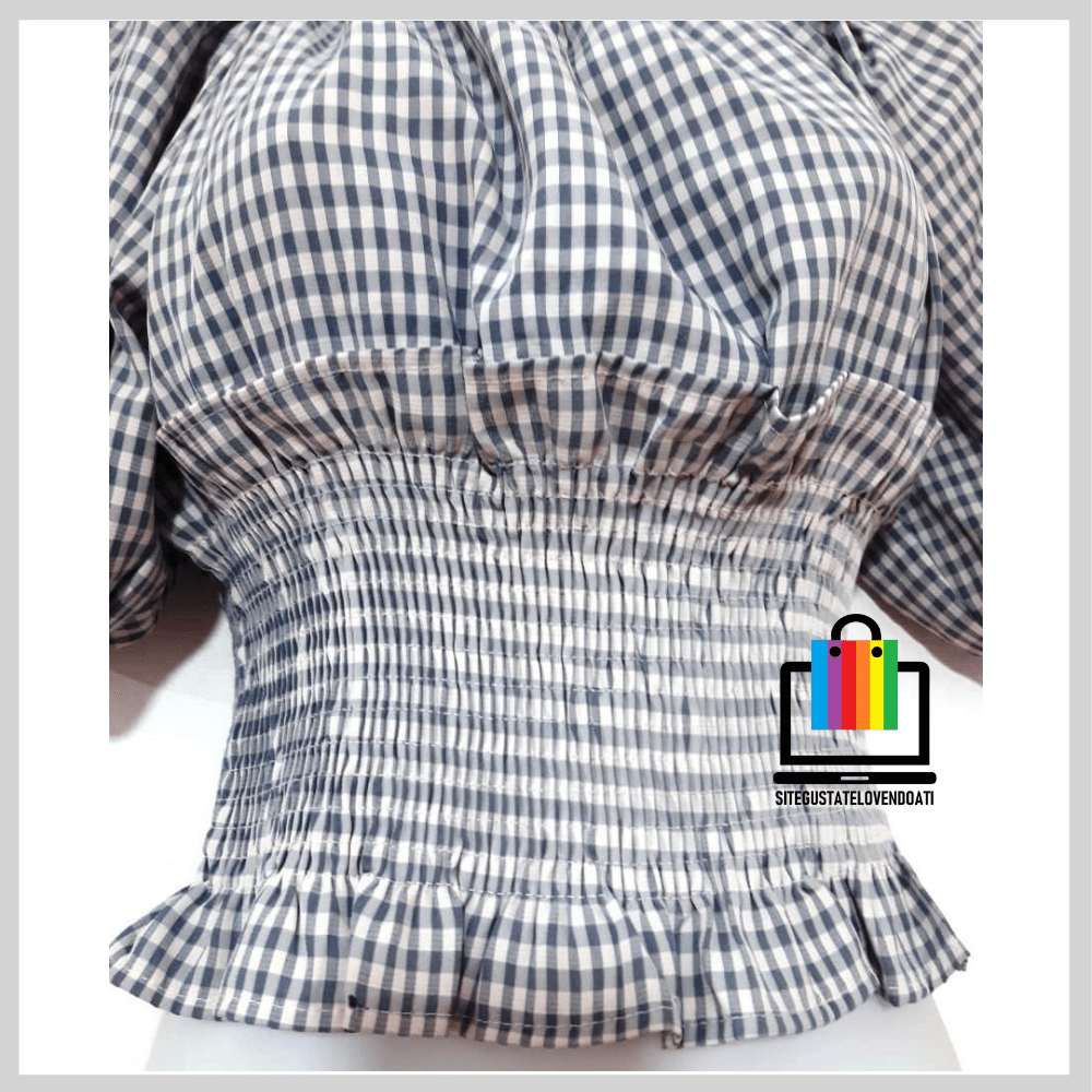 Disfraces-Piratas-Pirata Falda Cafe Blusa Cuadrille-6-min